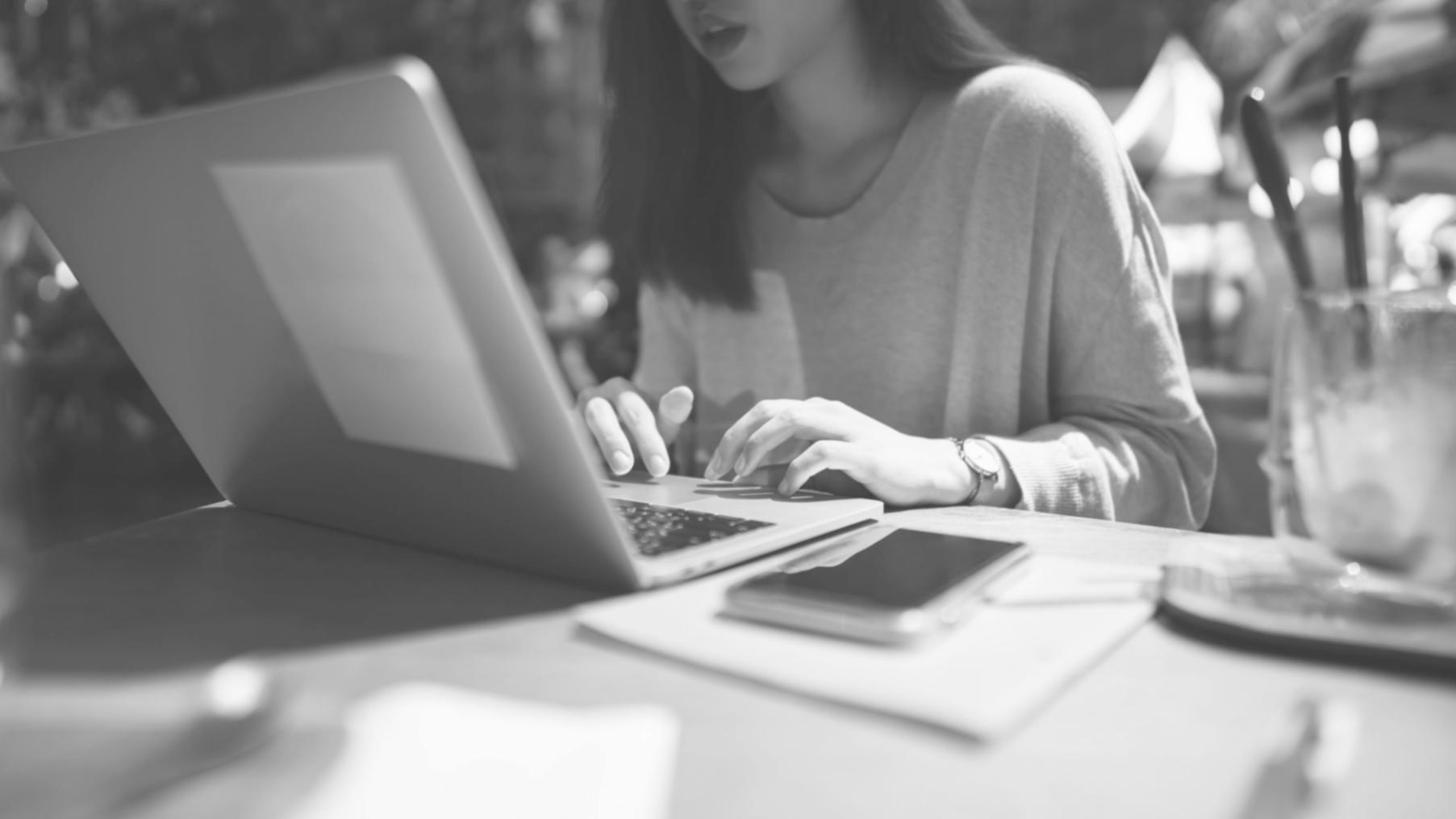 Workshop participants analyzing financial data together